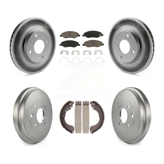 Coated Disc Rotors and Ceramic Brake Pads Kit-KGC-102001 - Kit.bestparts.ca