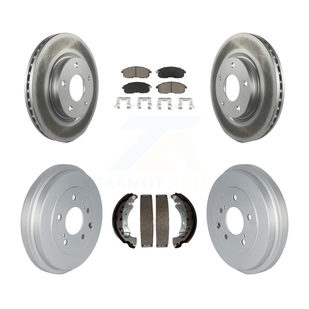 Coated Disc Rotors and Ceramic Brake Pads Kit-KGC-102002 - Kit.bestparts.ca