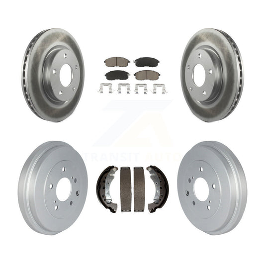 Coated Disc Rotors and Ceramic Brake Pads Kit-KGC-102002 - Kit.bestparts.ca