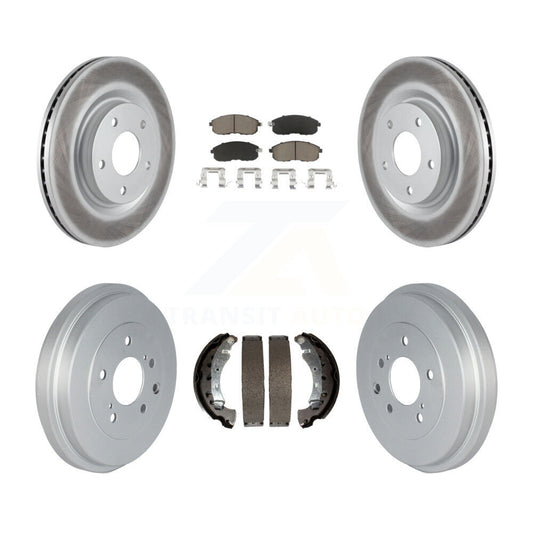 Coated Disc Rotors and Ceramic Brake Pads Kit-KGC-102003 - Kit.bestparts.ca