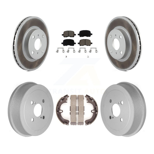 Coated Disc Rotors and Ceramic Brake Pads Kit-KGC-102005 - Kit.bestparts.ca