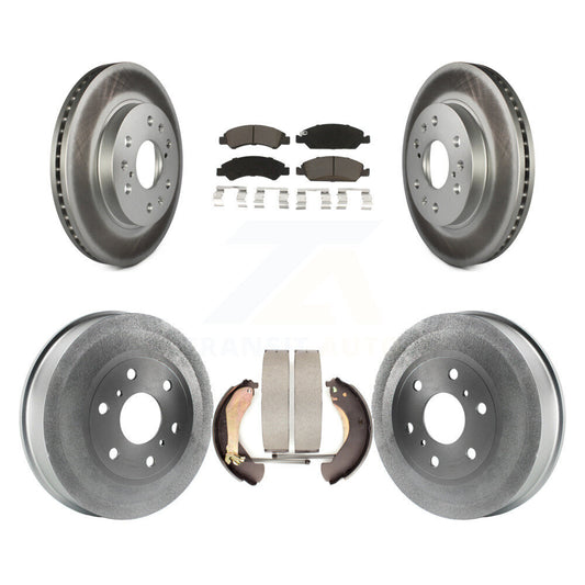 Coated Disc Rotors and Ceramic Brake Pads Kit-KGC-102009 - Kit.bestparts.ca