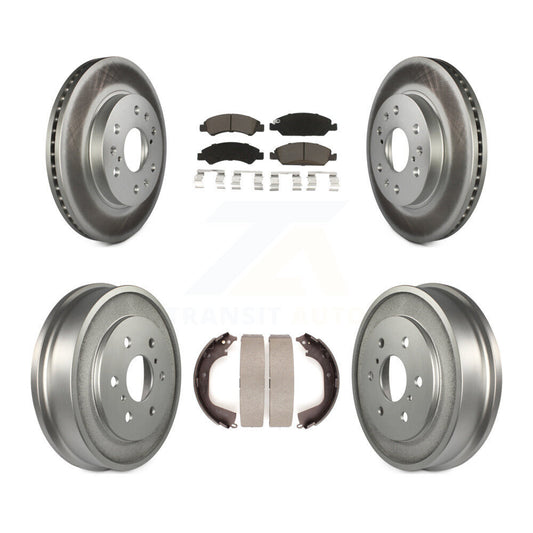 Coated Disc Rotors and Ceramic Brake Pads Kit-KGC-102010 - Kit.bestparts.ca