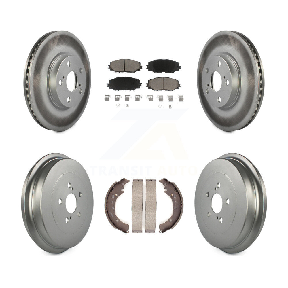Coated Disc Rotors and Ceramic Brake Pads Kit-KGC-102013 - Kit.bestparts.ca