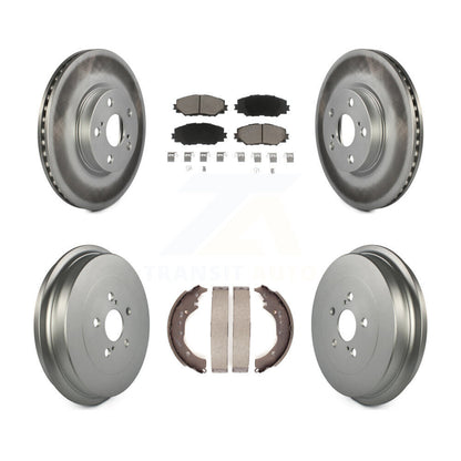 Coated Disc Rotors and Ceramic Brake Pads Kit-KGC-102013 - Kit.bestparts.ca