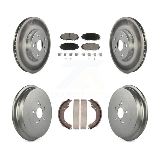 Coated Disc Rotors and Ceramic Brake Pads Kit-KGC-102013 - Kit.bestparts.ca