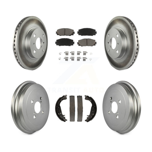 Coated Disc Rotors and Ceramic Brake Pads Kit-KGC-102020 - Kit.bestparts.ca