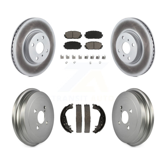 Coated Disc Rotors and Ceramic Brake Pads Kit-KGC-102021 - Kit.bestparts.ca