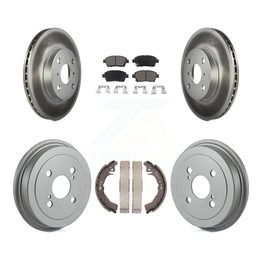 Coated Disc Rotors and Ceramic Brake Pads Kit-KGC-102022 - Kit.bestparts.ca