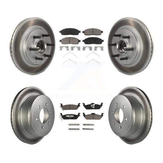Coated Disc Rotors and Ceramic Brake Pads Kit-KGC-102030 - Kit.bestparts.ca