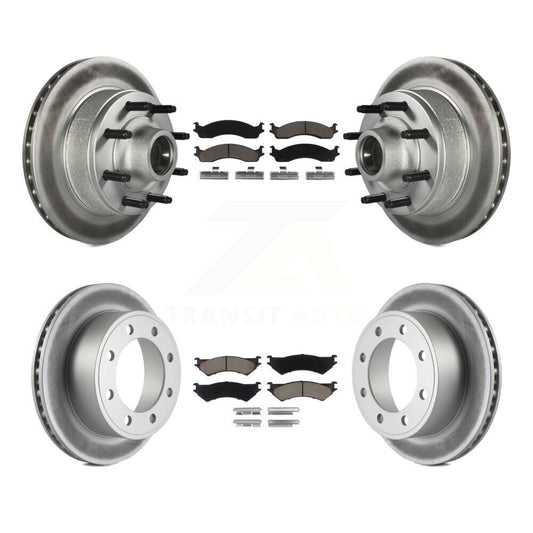 Coated Disc Rotors and Ceramic Brake Pads Kit-KGC-102031 - Kit.bestparts.ca