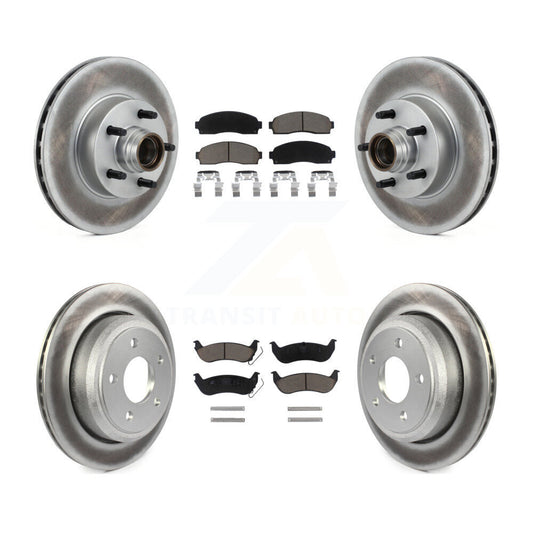 Coated Disc Rotors and Ceramic Brake Pads Kit-KGC-102032 - Kit.bestparts.ca