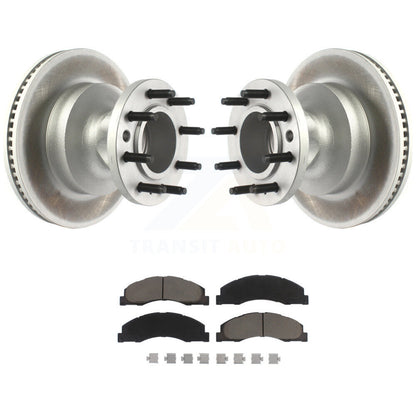Coated Disc Rotors and Ceramic Brake Pads Kit-KGC-102042 - Kit.bestparts.ca
