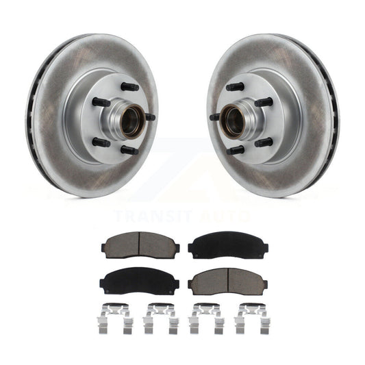 Disc Rotors and Ceramic Brake Pads Kit-KGC-102046 - Kit.bestparts.ca