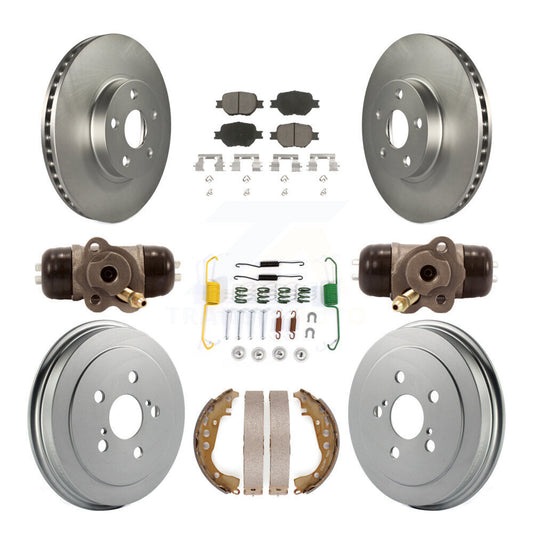 Coated Disc Rotors and Ceramic Brake Pads Kit-KGC-102054 - Kit.bestparts.ca