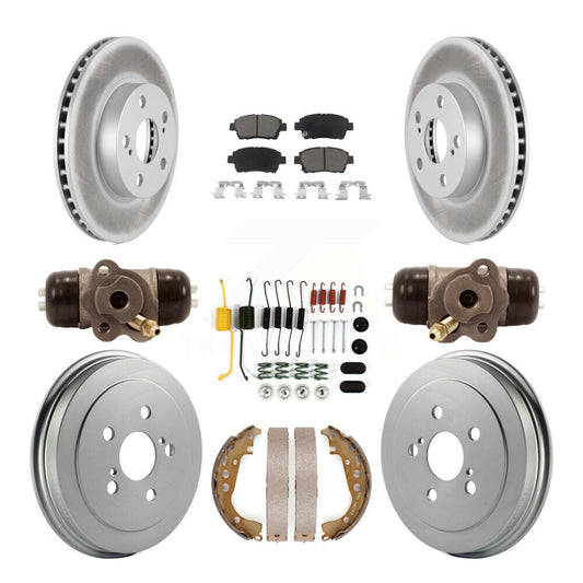 coated disc rotors and ceramic brake pads-kgc-102055 - Kit.bestparts.ca