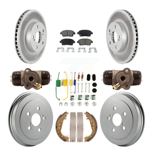 coated disc rotors and ceramic brake pads-kgc-102056 - Kit.bestparts.ca