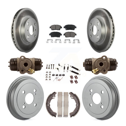 Coated Disc Rotors and Ceramic Brake Pads Kit-KGC-102069 - Kit.bestparts.ca