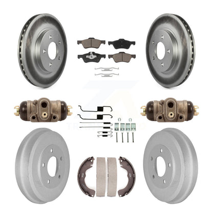 Coated Disc Rotors and Ceramic Brake Pads Kit-KGC-102072 - Kit.bestparts.ca