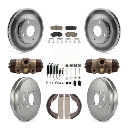Coated Disc Rotors and Ceramic Brake Pads Kit-KGC-102074 - Kit.bestparts.ca