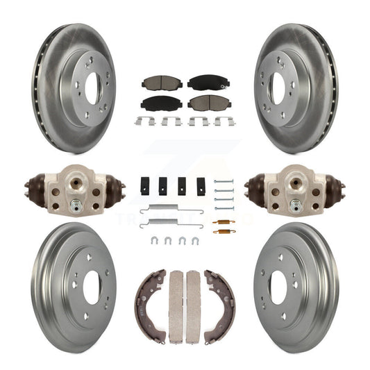 Coated Disc Rotors and Ceramic Brake Pads Kit-KGC-102075 - Kit.bestparts.ca