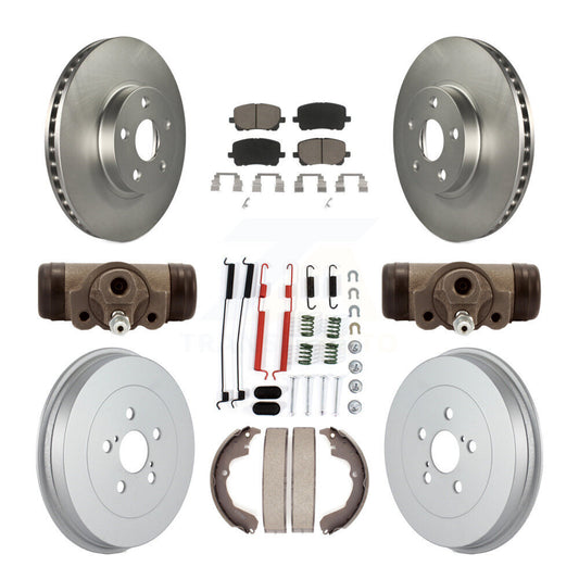coated disc rotors and ceramic brake pads-kgc-102081 - Kit.bestparts.ca