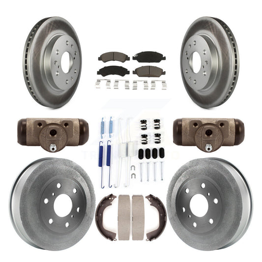Coated Disc Rotors and Ceramic Brake Pads Kit-KGC-102097 - Kit.bestparts.ca