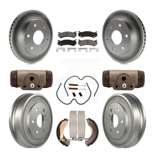 Coated Disc Rotors and Ceramic Brake Pads Kit-KGC-102101 - Kit.bestparts.ca