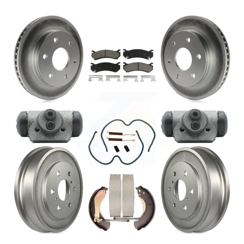 Coated Disc Rotors and Ceramic Brake Pads Kit-KGC-102102 - Kit.bestparts.ca Kit.bestparts.ca
