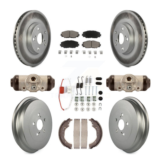 Coated Disc Rotors and Ceramic Brake Pads Kit-KGC-102103 - Kit.bestparts.ca