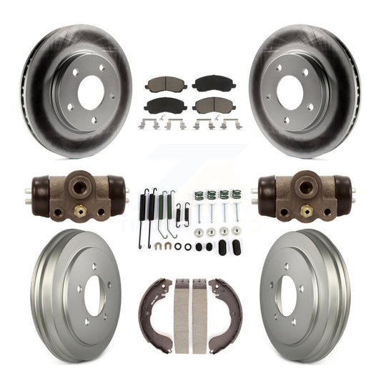 Coated Disc Rotors and Ceramic Brake Pads Kit-KGC-102117 - Kit.bestparts.ca