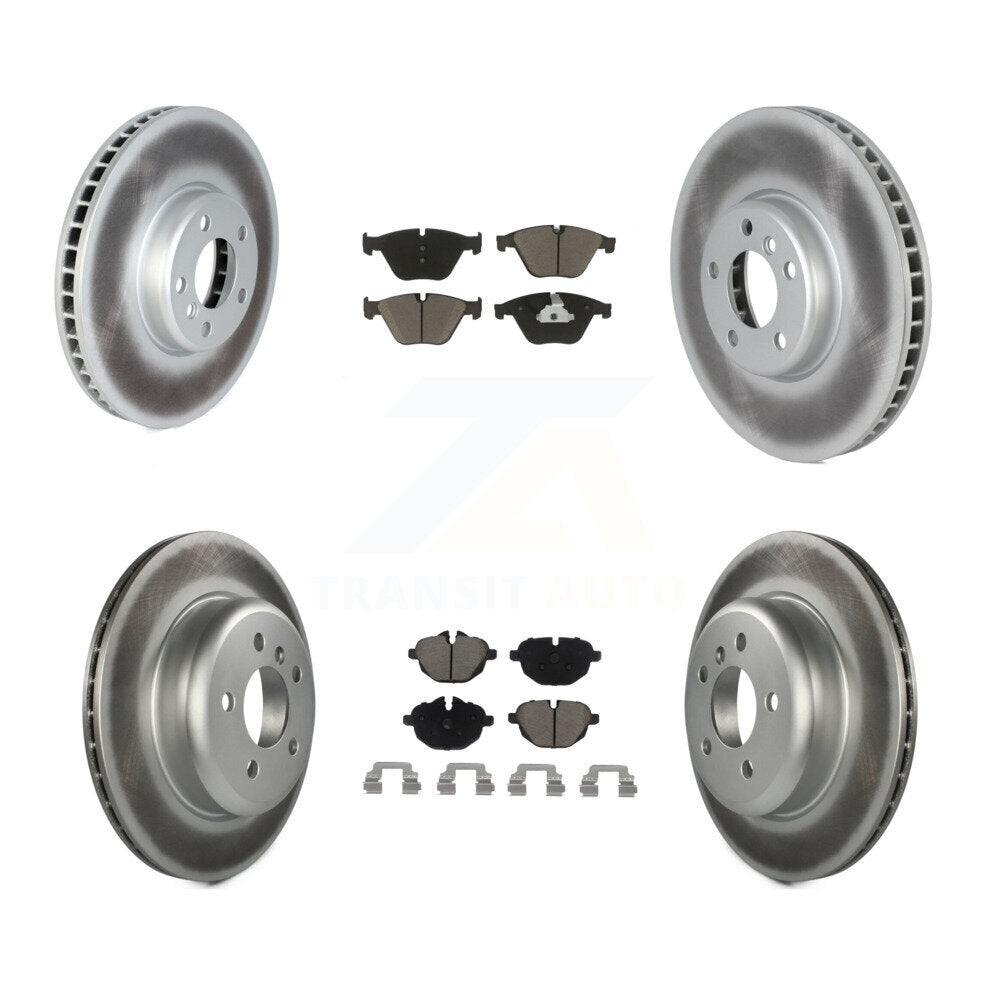 Coated Disc Rotors and Ceramic Brake Pads Kit-KGC-102122 - Kit.bestparts.ca