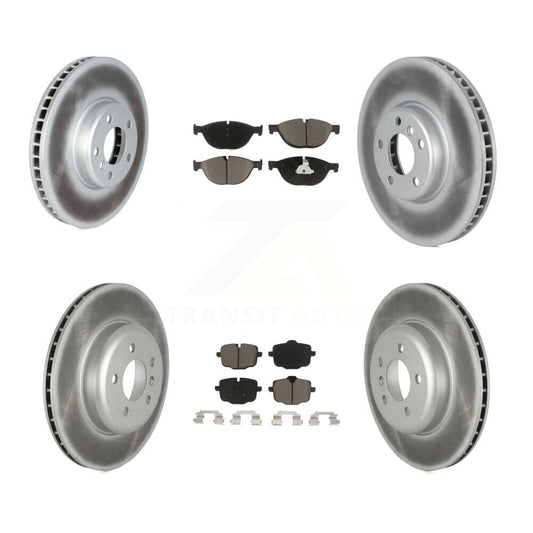 Disc Rotors and Ceramic Brake Pads Kit-KGC-102125 - Kit.bestparts.ca