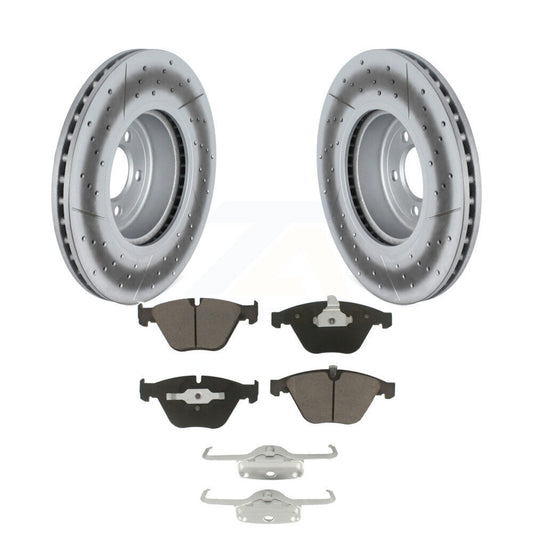 Disc Rotors and Ceramic Brake Pads Kit-KGC-102132 - Kit.bestparts.ca
