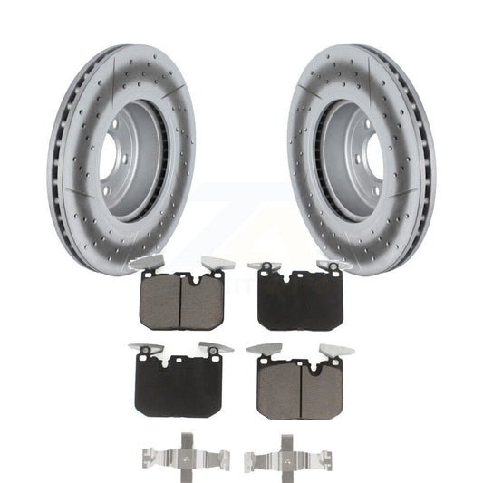 Disc Rotors and Ceramic Brake Pads Kit-KGC-102137 - Kit.bestparts.ca