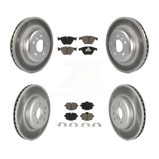 Coated Disc Rotors and Ceramic Brake Pads Kit-KGC-102144 - Kit.bestparts.ca