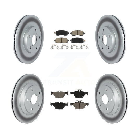 Disc Rotors and Ceramic Brake Pads Kit-KGC-102153 - Kit.bestparts.ca