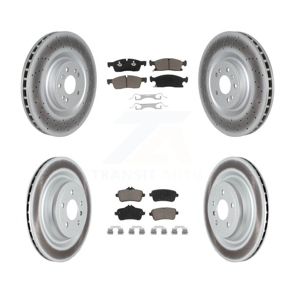 Disc Rotors and Ceramic Brake Pads Kit-KGC-102155 - Kit.bestparts.ca Kit.bestparts.ca