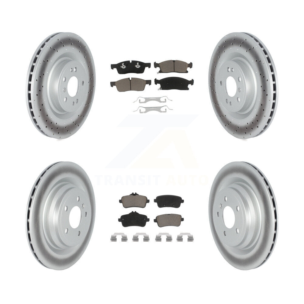 Disc Rotors and Ceramic Brake Pads Kit-KGC-102158 - Kit.bestparts.ca