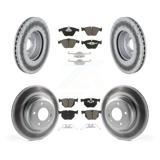coated disc rotors and ceramic brake pads-kgc-102162 - Kit.bestparts.ca