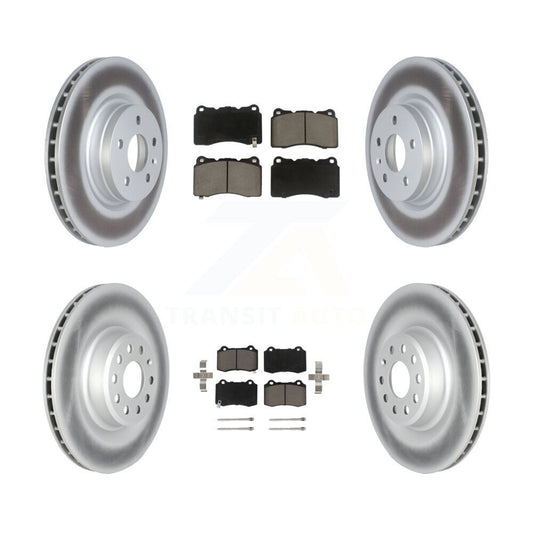 Disc Rotors and Ceramic Brake Pads Kit-KGC-102168 - Kit.bestparts.ca