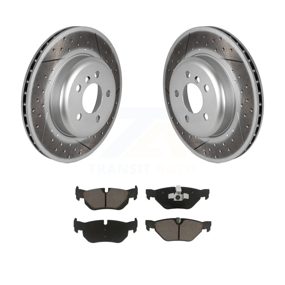 Disc Rotors and Ceramic Brake Pads Kit-KGC-102177 - Kit.bestparts.ca