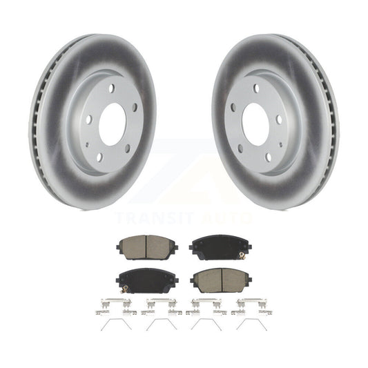 Disc Rotors and Ceramic Brake Pads Kit-KGC-102186 - Kit.bestparts.ca