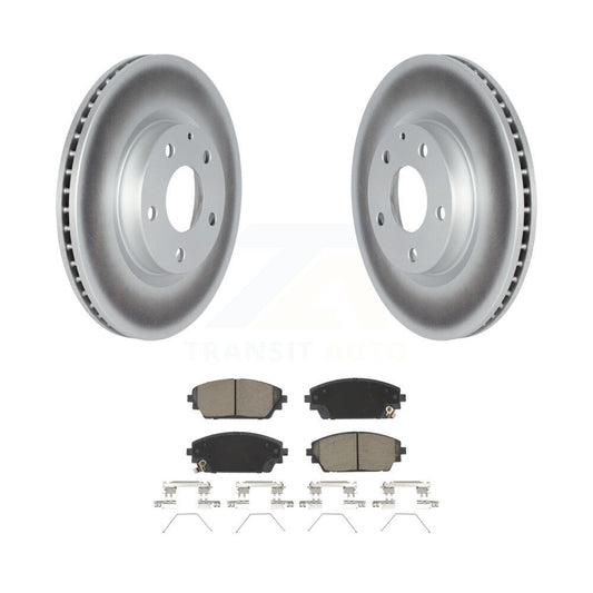 Disc Rotors and Ceramic Brake Pads Kit-KGC-102187 - Kit.bestparts.ca
