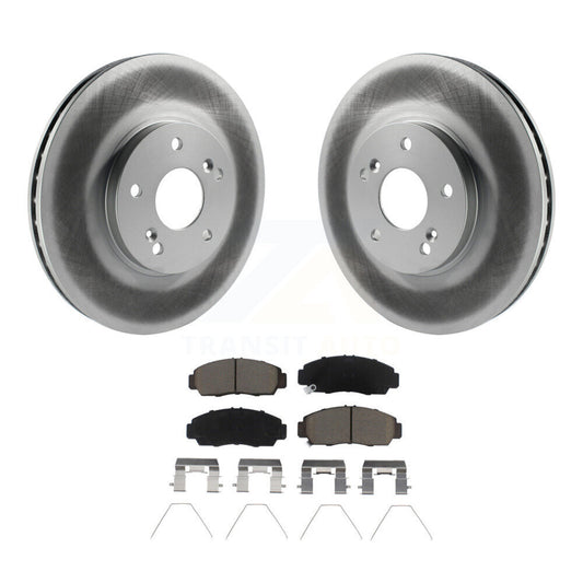 Coated Disc Rotors and Ceramic Brake Pads Kit-KGC-102189 - Kit.bestparts.ca