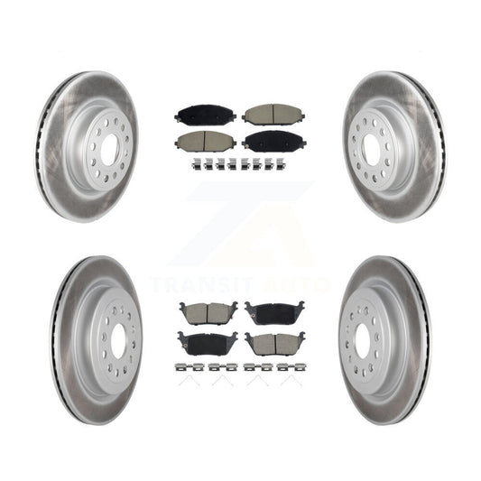 Disc Rotors and Ceramic Brake Pads Kit-KGC-102195 - Kit.bestparts.ca
