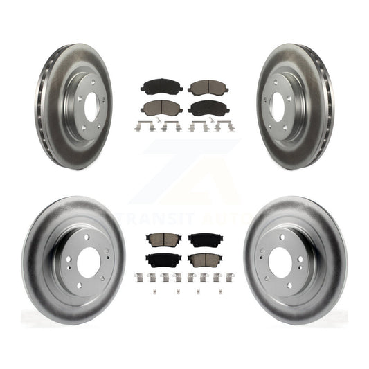 Disc Rotors and Ceramic Brake Pads Kit-KGC-102196 - Kit.bestparts.ca