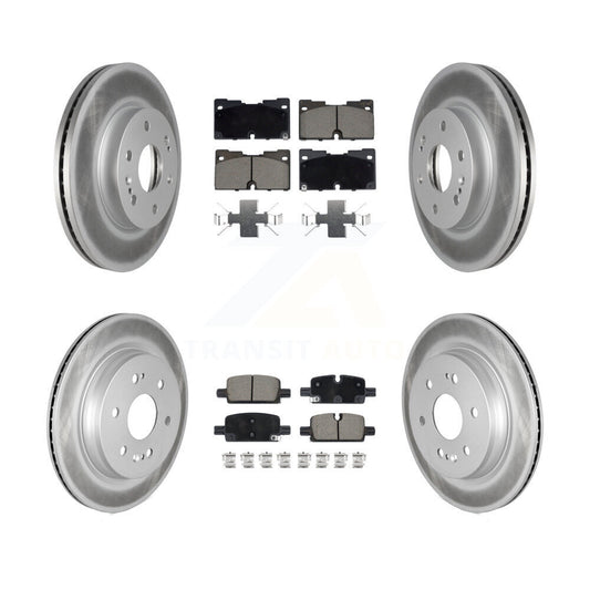 Disc Rotors and Ceramic Brake Pads Kit-KGC-102197 - Kit.bestparts.ca