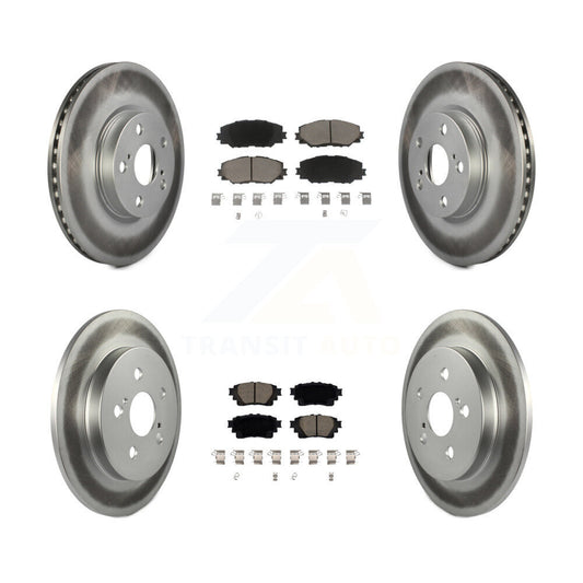Disc Rotors and Ceramic Brake Pads Kit-KGC-102204 - Kit.bestparts.ca