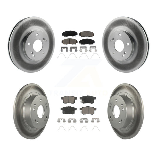 Disc Rotors and Ceramic Brake Pads Kit-KGC-102206 - Kit.bestparts.ca